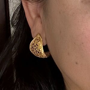 Bright Gold Earrings